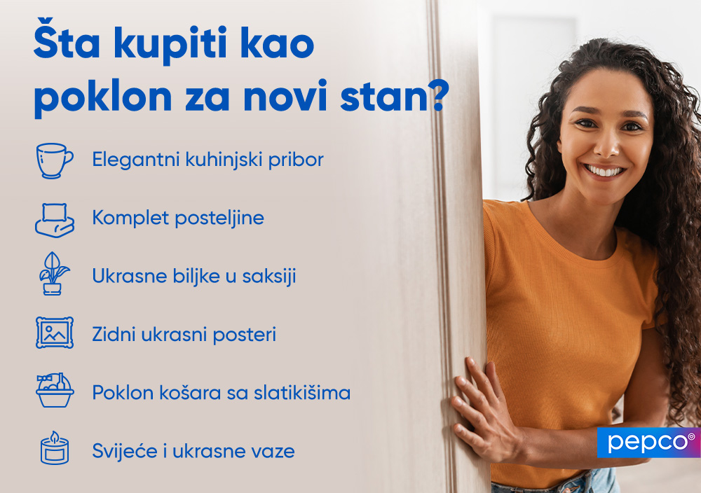 Pepco infografika o poklonu za novi stan