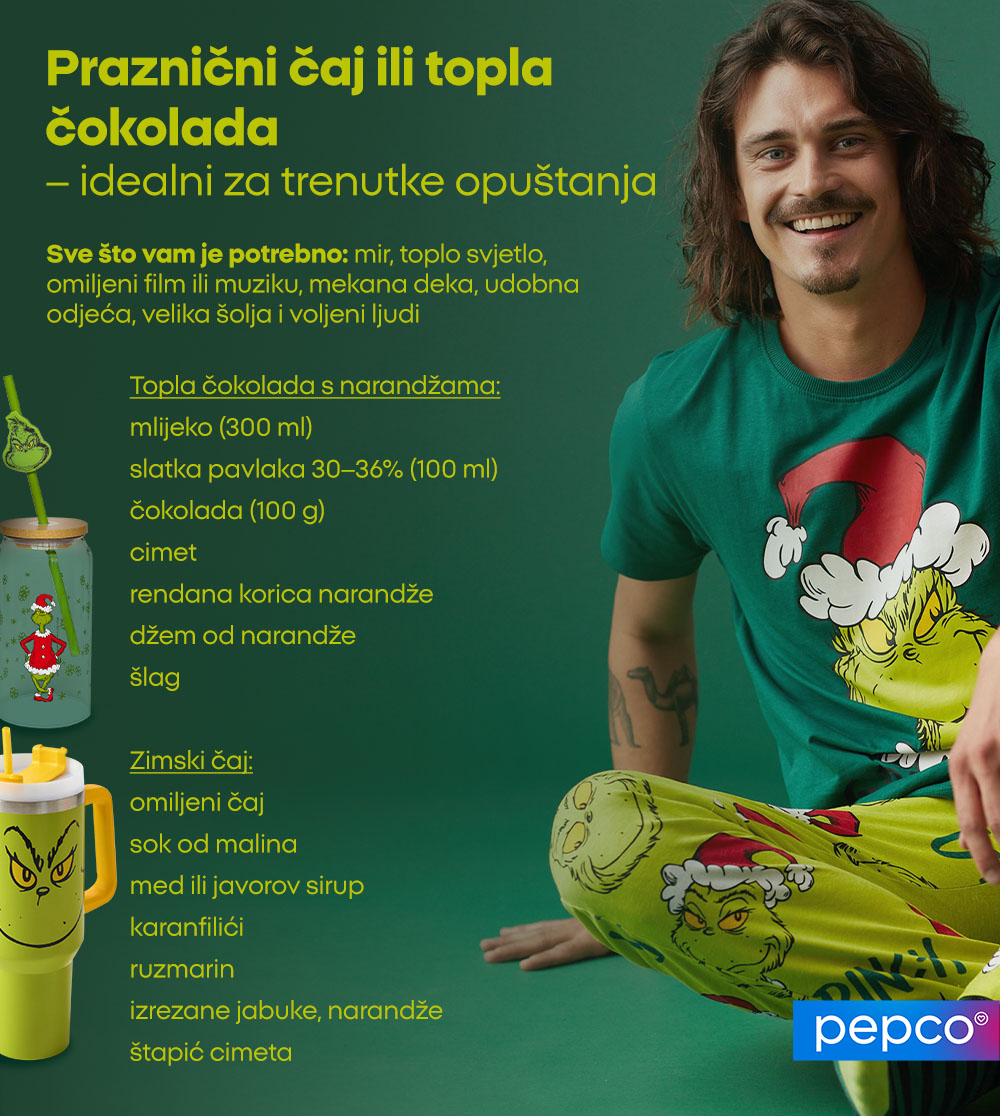 Praznični čaj ili topla čokolada - idealni za trenutke opuštanja