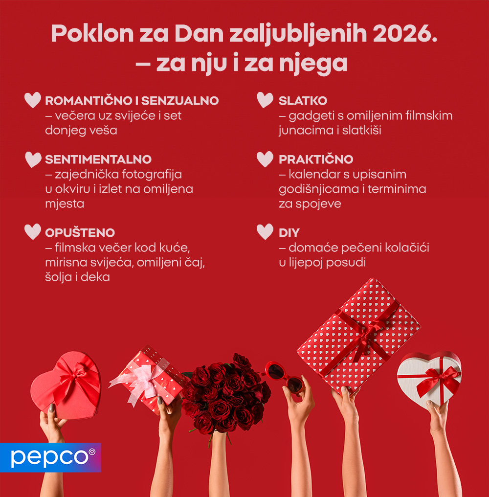 Poklon za Dan zaljubljenih 2026. – za nju i za njega